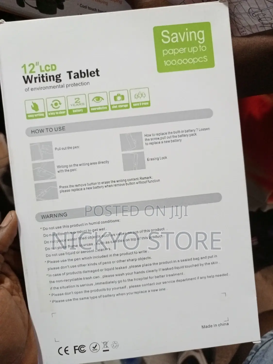 12inches LCD Writing Tablet