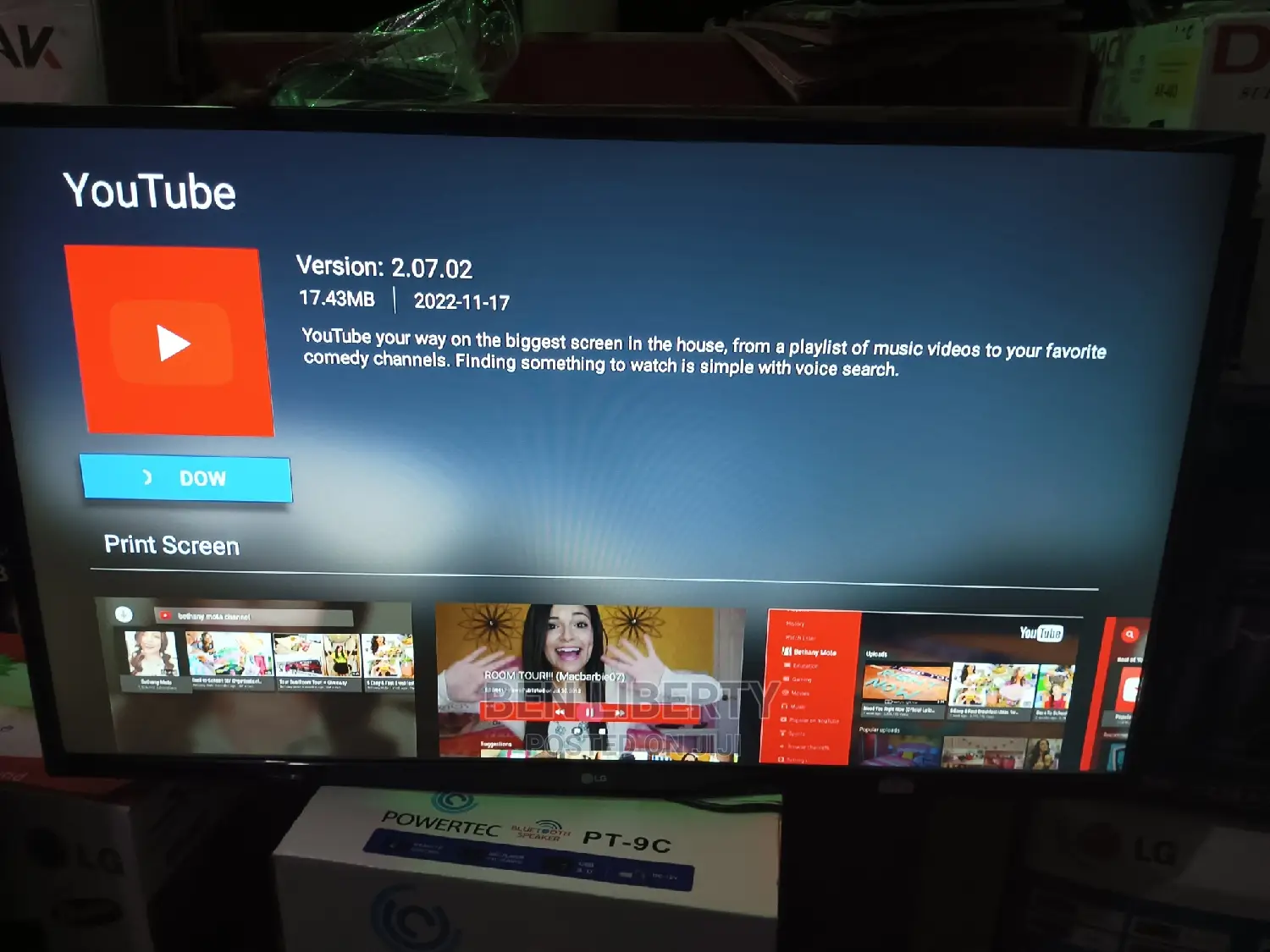 55 Inches Smart TV Samsung