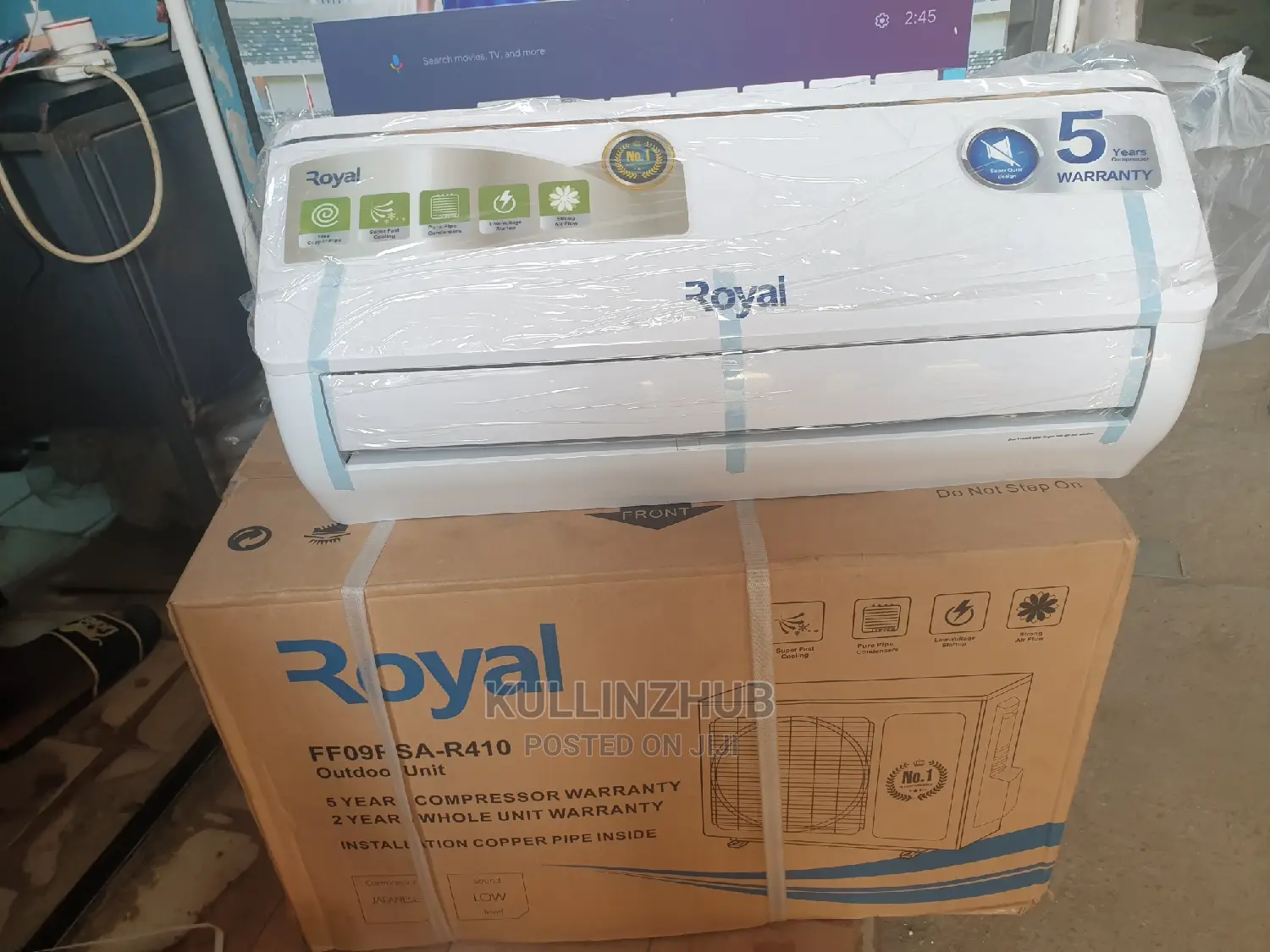 Best Royal 1hp Split AC With R410 Gas