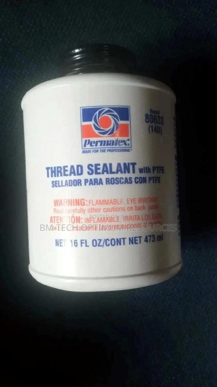 Permatex Thread Sealant With Ptfe, 16 Oz
