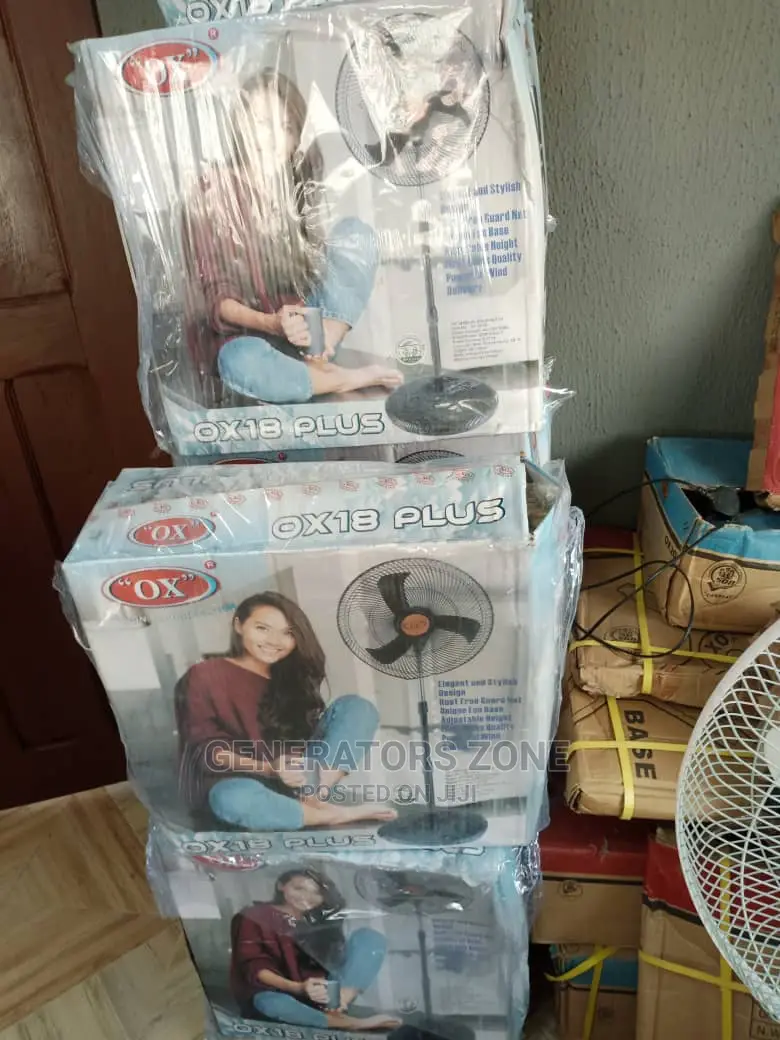 Ox Adjustable Standing Fan 18 Inch