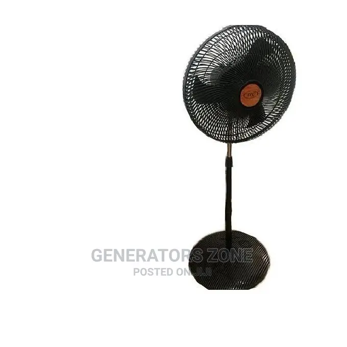 18 Inches Adjustable Ox Standing Fan - Black