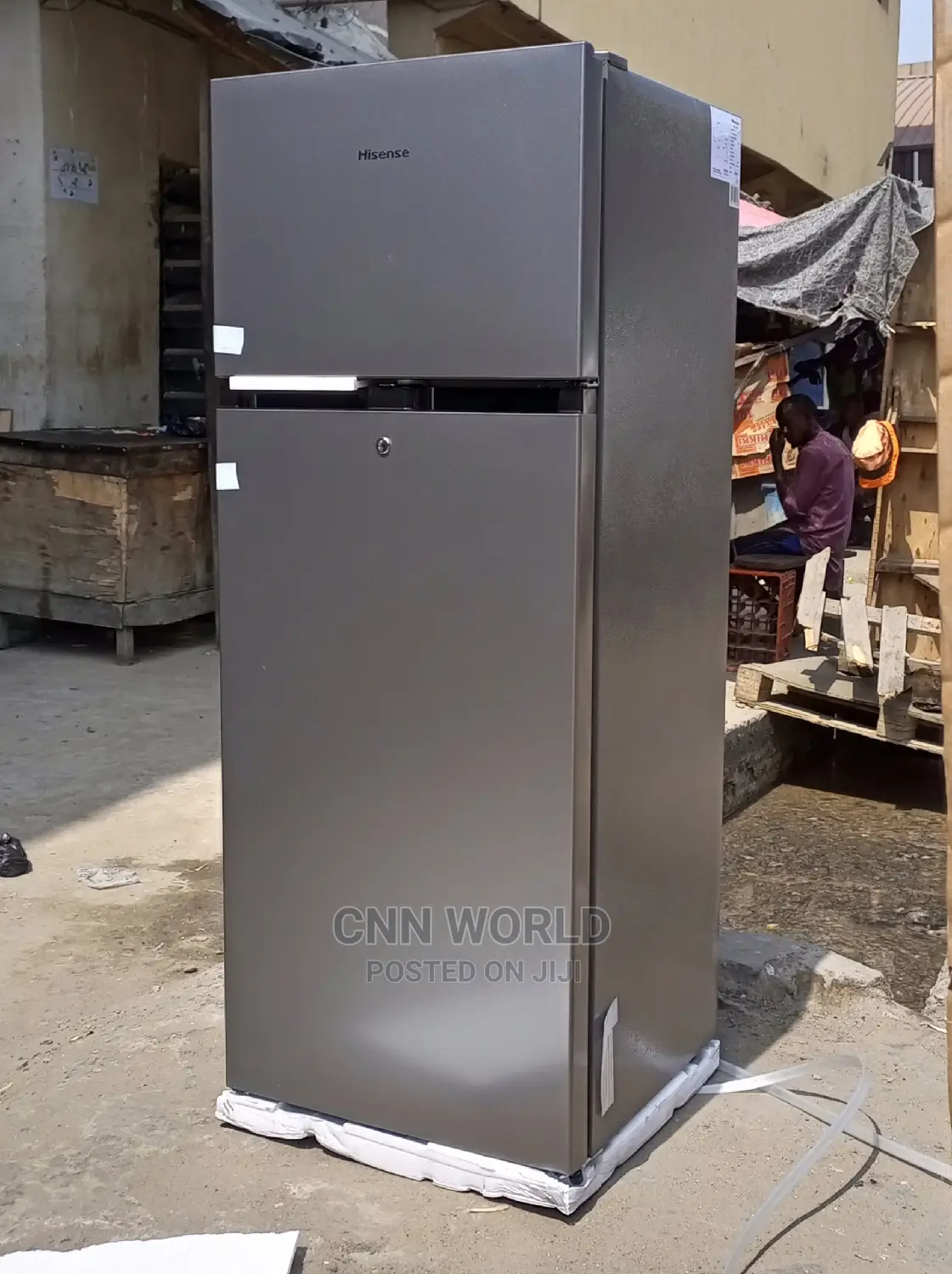 Hisense 205l Double Door Fridge (205dr) Super Cooling 1year