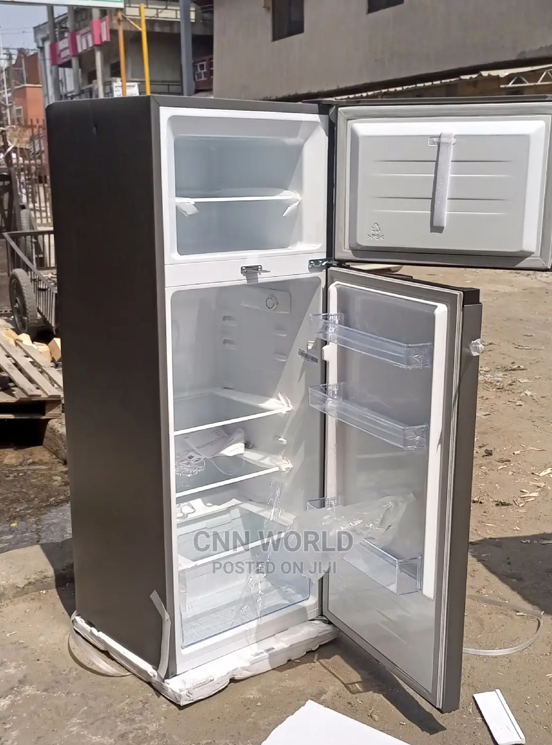 Hisense 205l Double Door Fridge (205dr) Super Cooling 1year