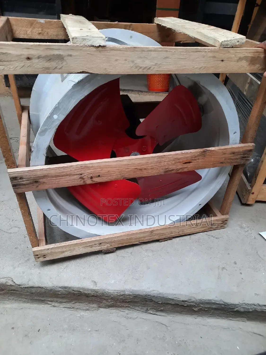 24" Inches 3hp Three Phase Extractor Fan With Metal Blade