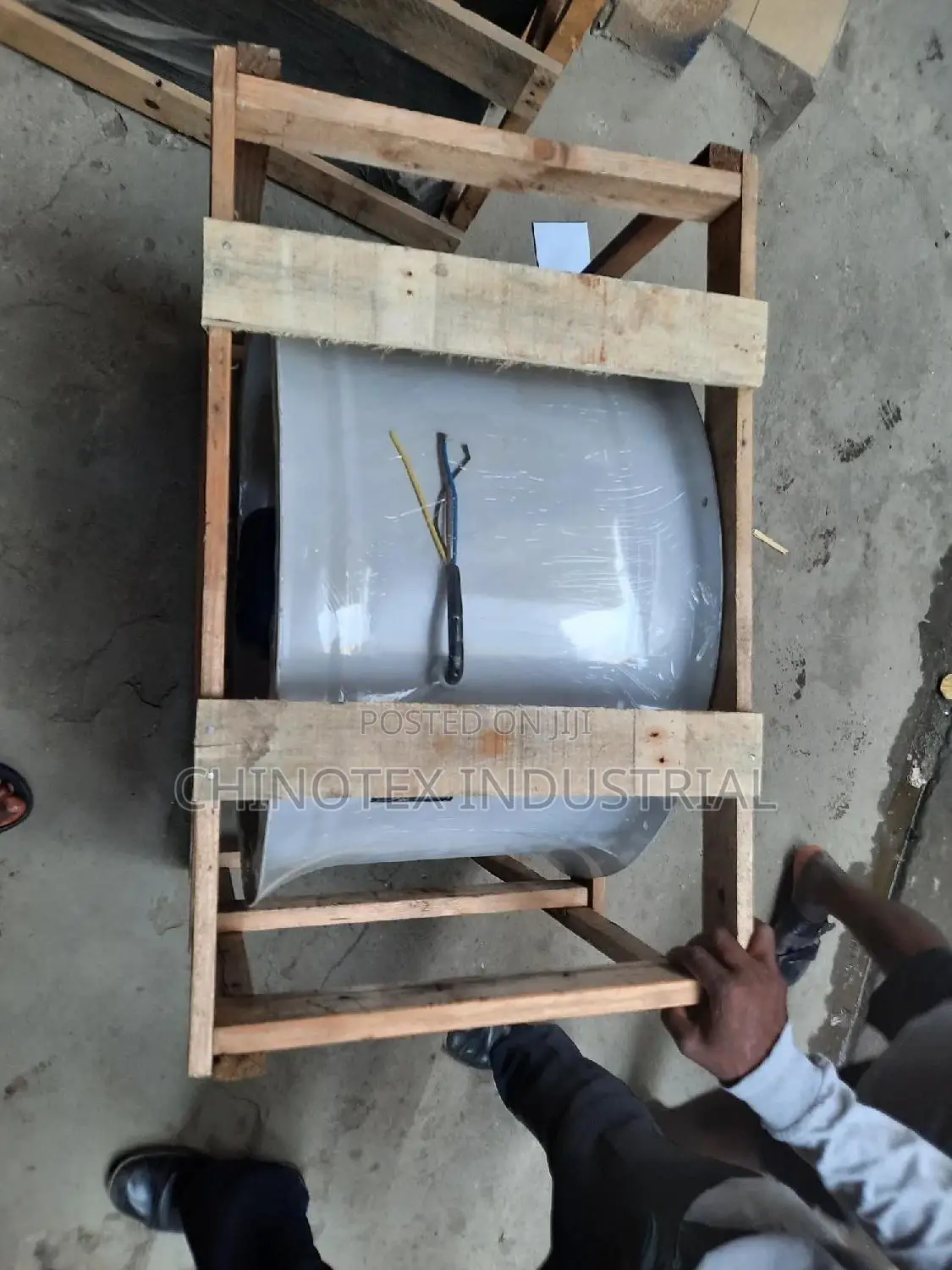 24" Inches 3hp Three Phase Extractor Fan With Metal Blade