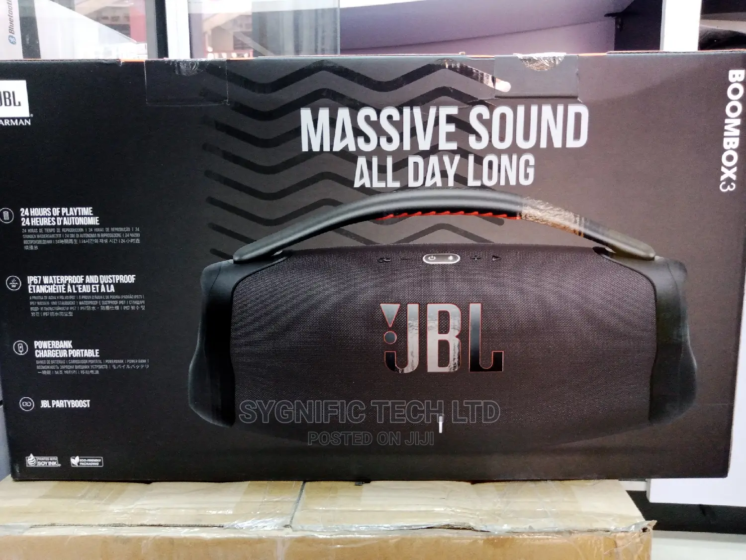 JBL Boombox 3 Portable Bluetooth Speaker