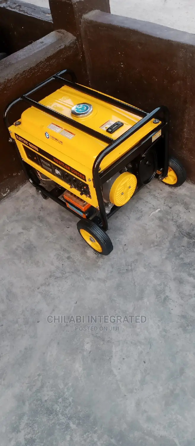 Few Months Old 3.3KVA THERMOCOOL 3500ES Key Start Generator