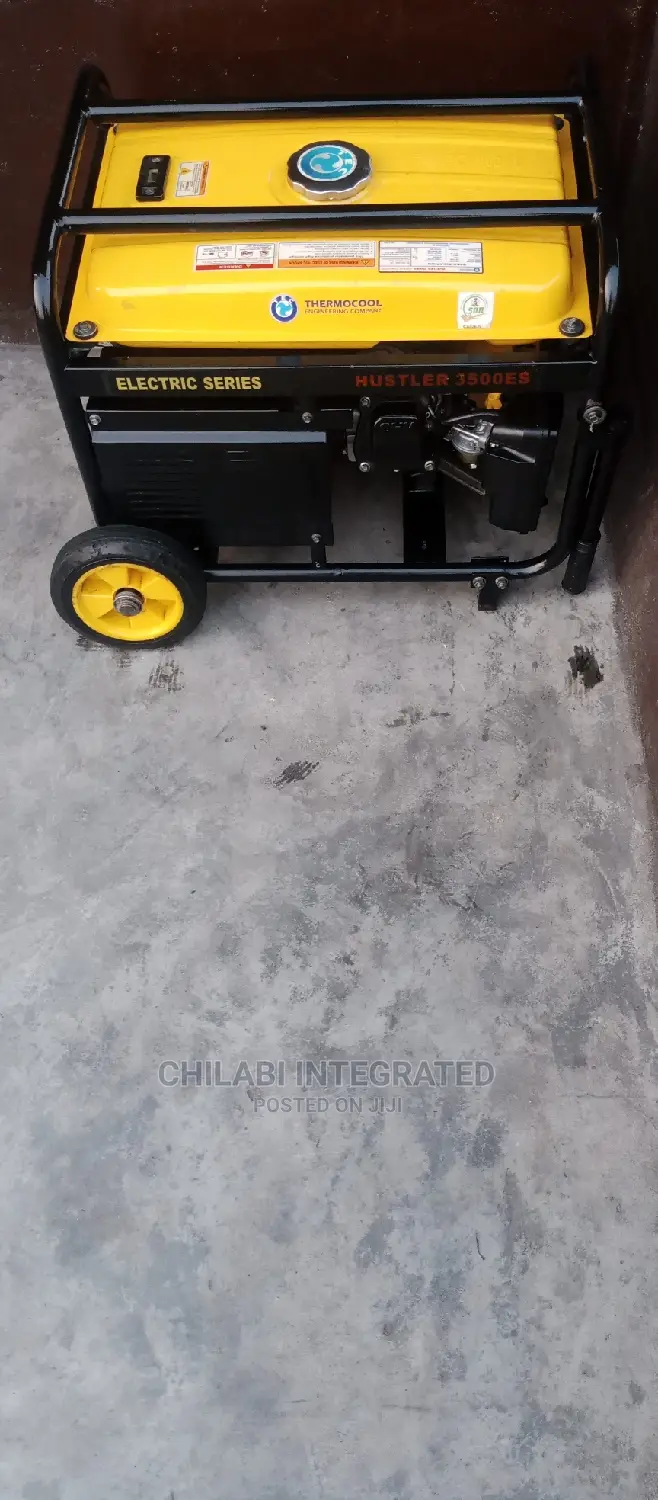 Few Months Old 3.3KVA THERMOCOOL 3500ES Key Start Generator