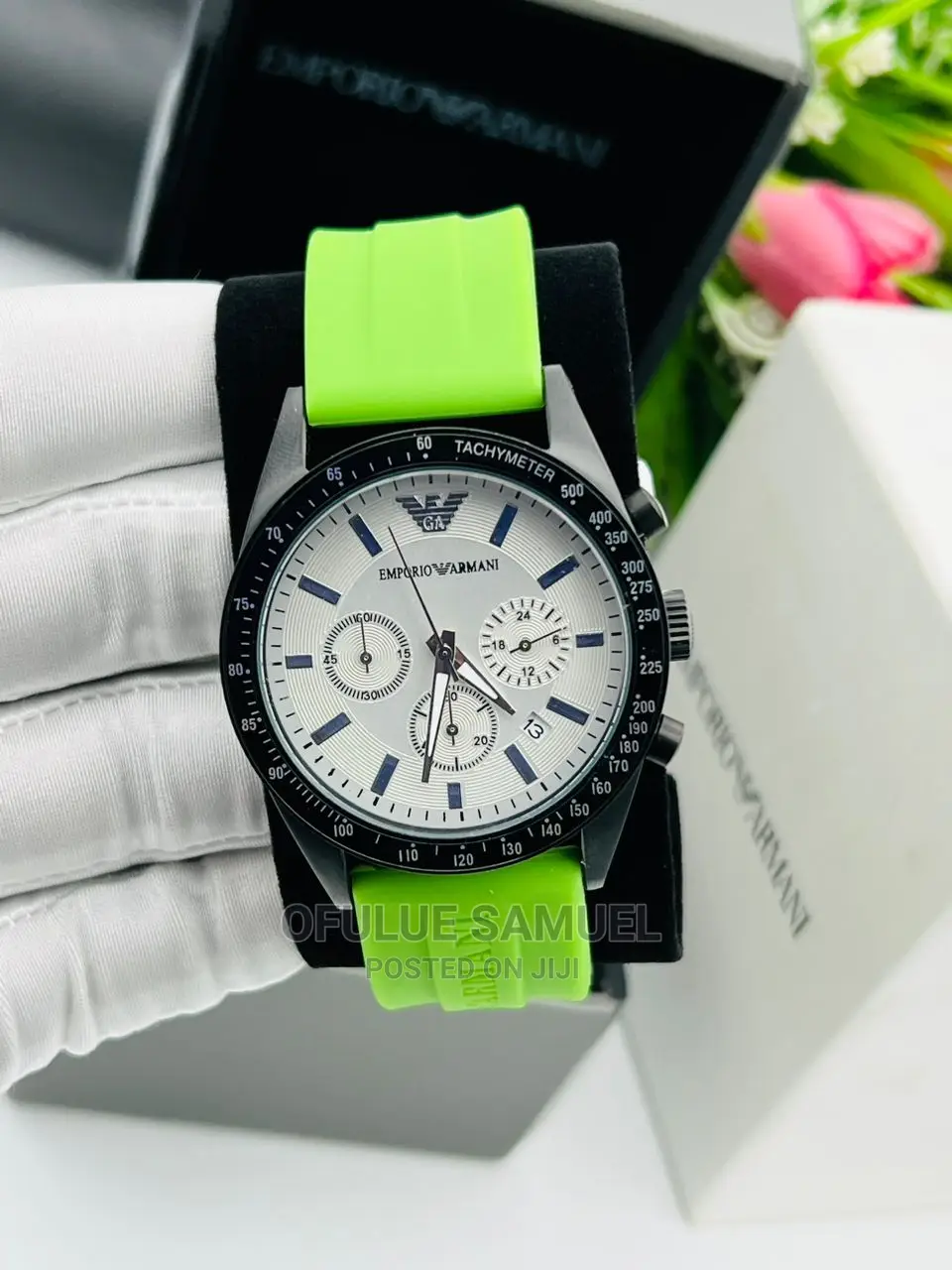Original Rubber Strap Emperior Armani