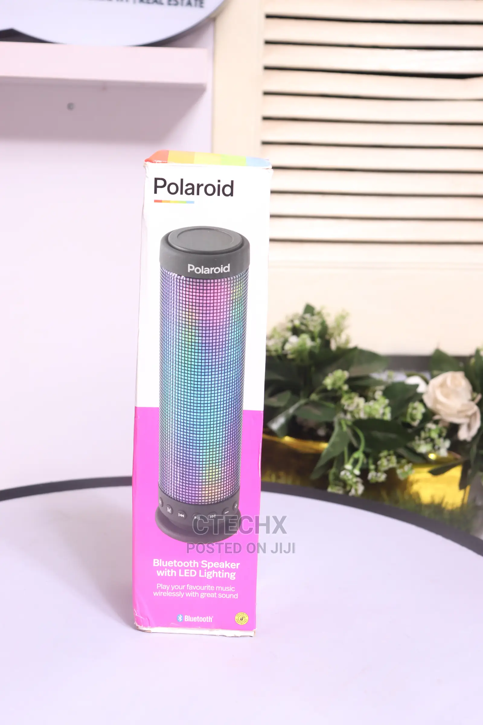 Polaroid Bluetooth Speaker With LED