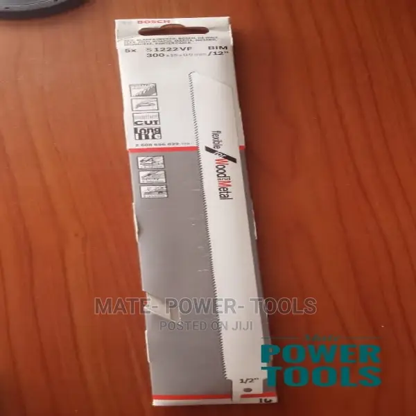 Bosch Reciprocating Saw Blades for Wood and Metal