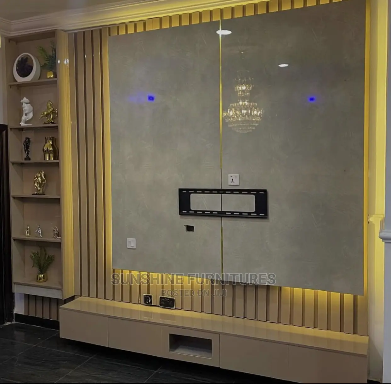Modern Laminated Tv Console