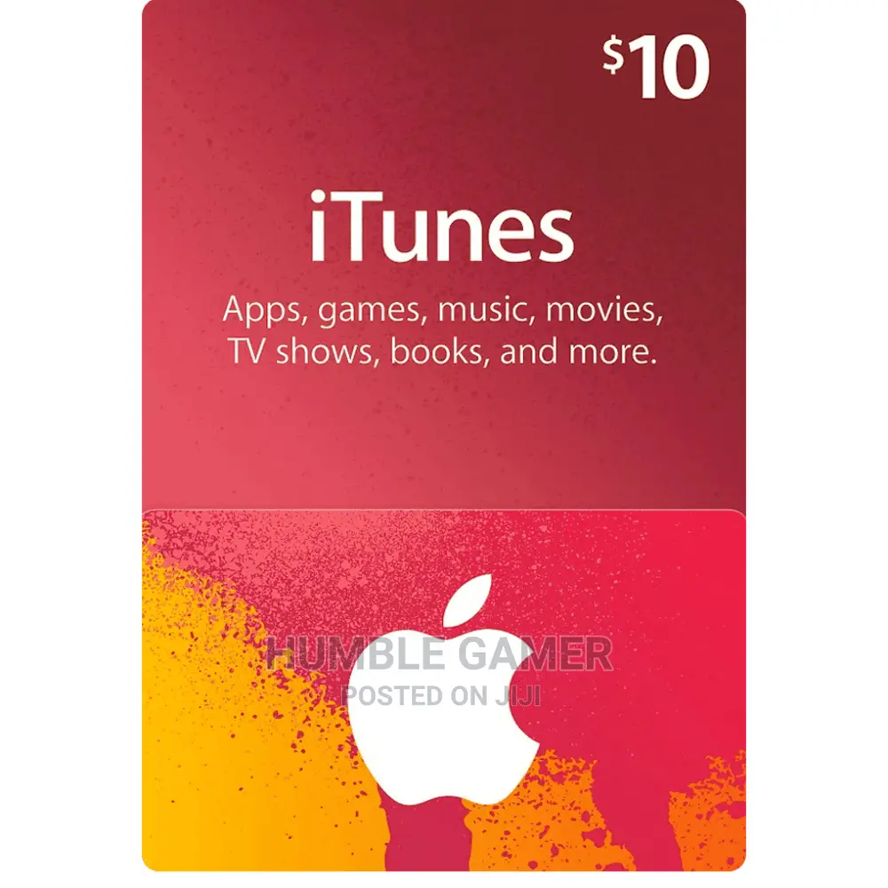 Apple iTunes $10 USD Gift Cards And More Available