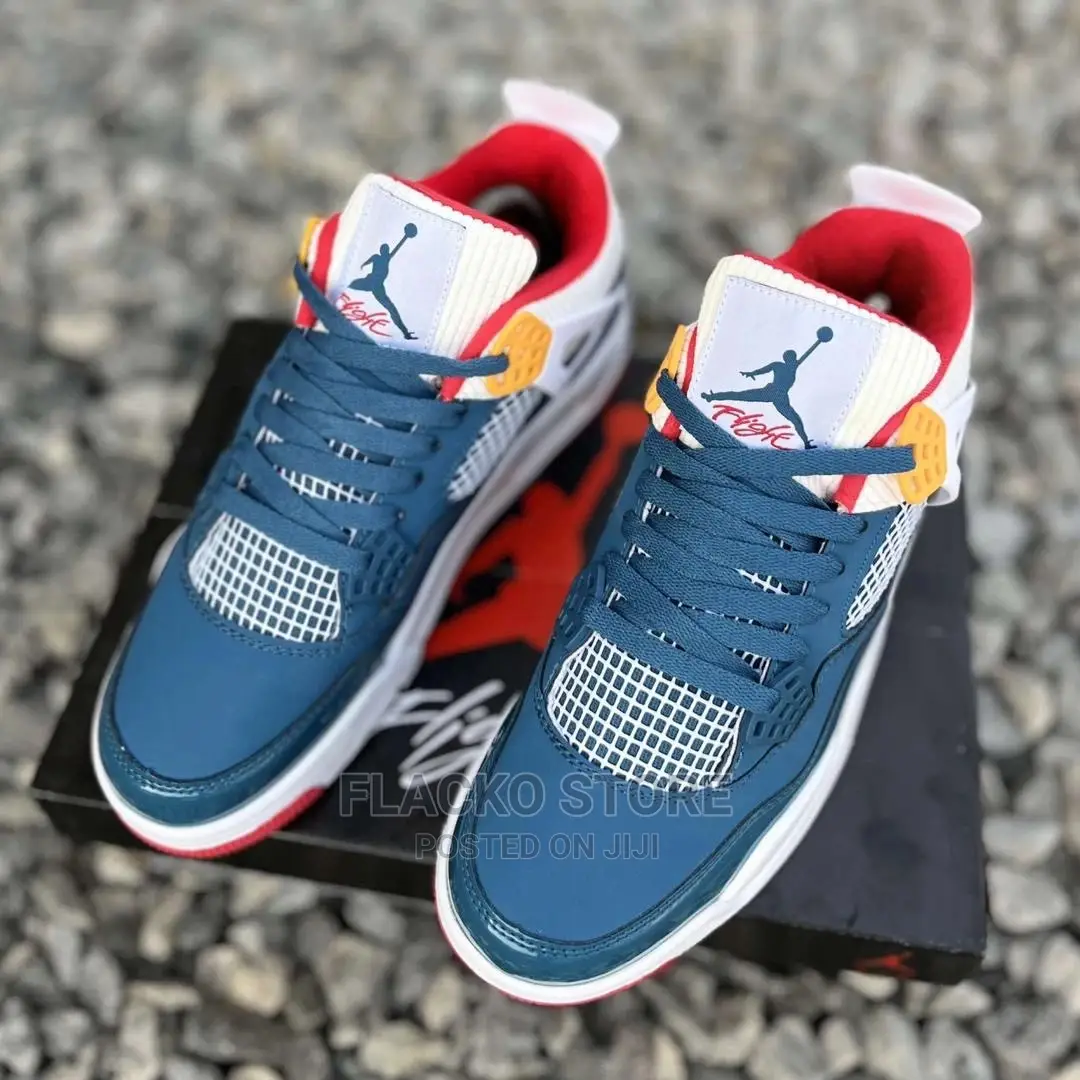 Original Nike Air Iv Retro Gs Messy Room Sneakers Available
