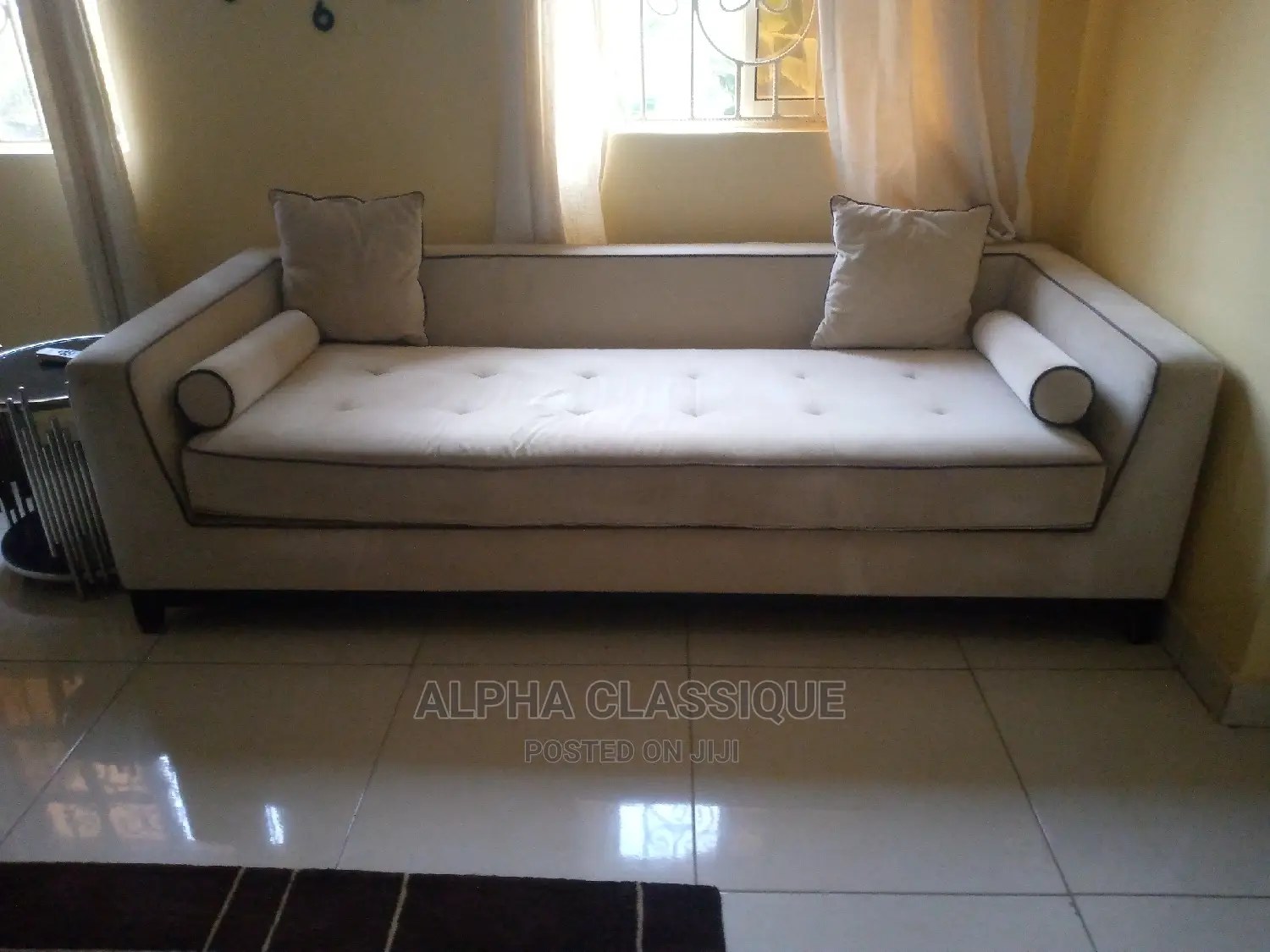 Modern 3 Seater Living Room Fabric Made Sofa Chair.