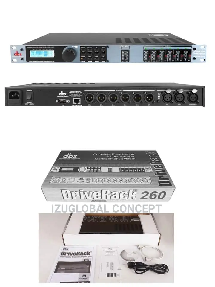Dbx Drive Rack Pa260 Complete Loud Speaker Management