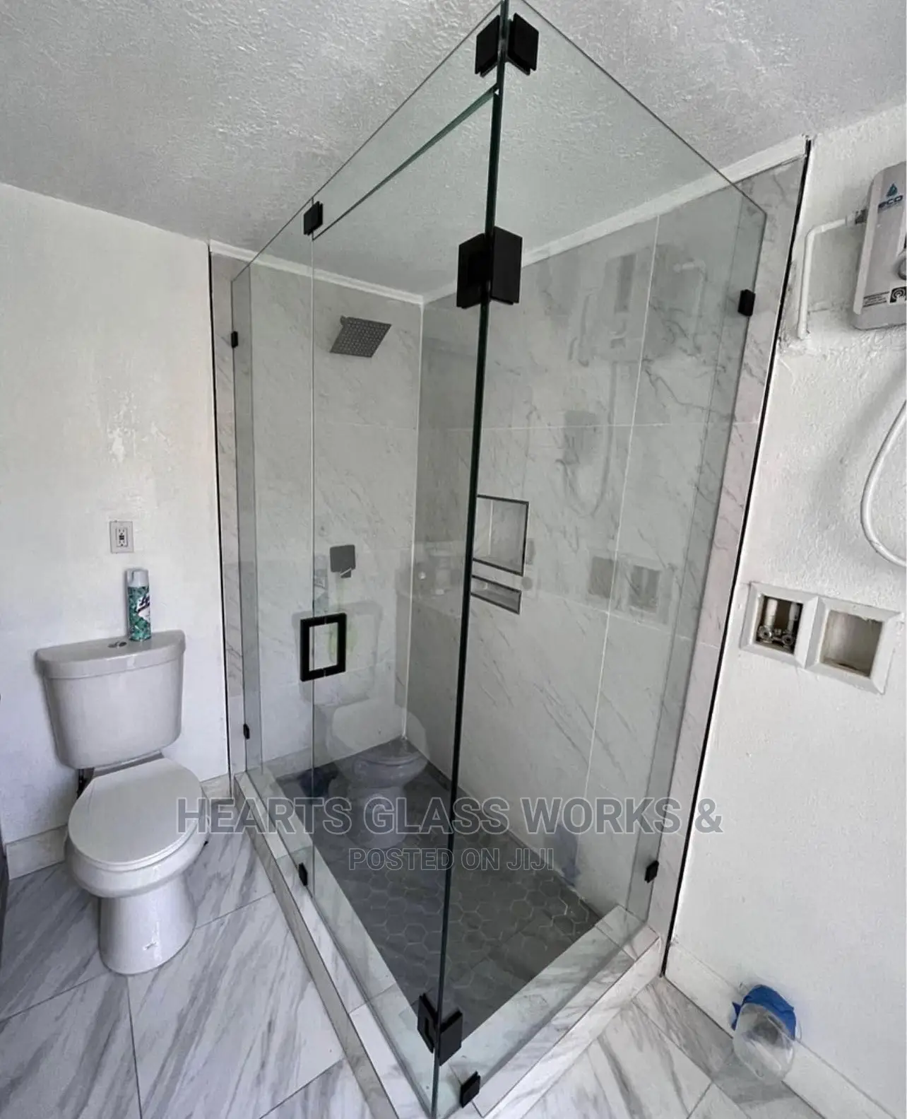 Frameless Glass Shower Enclosure (Tampered )