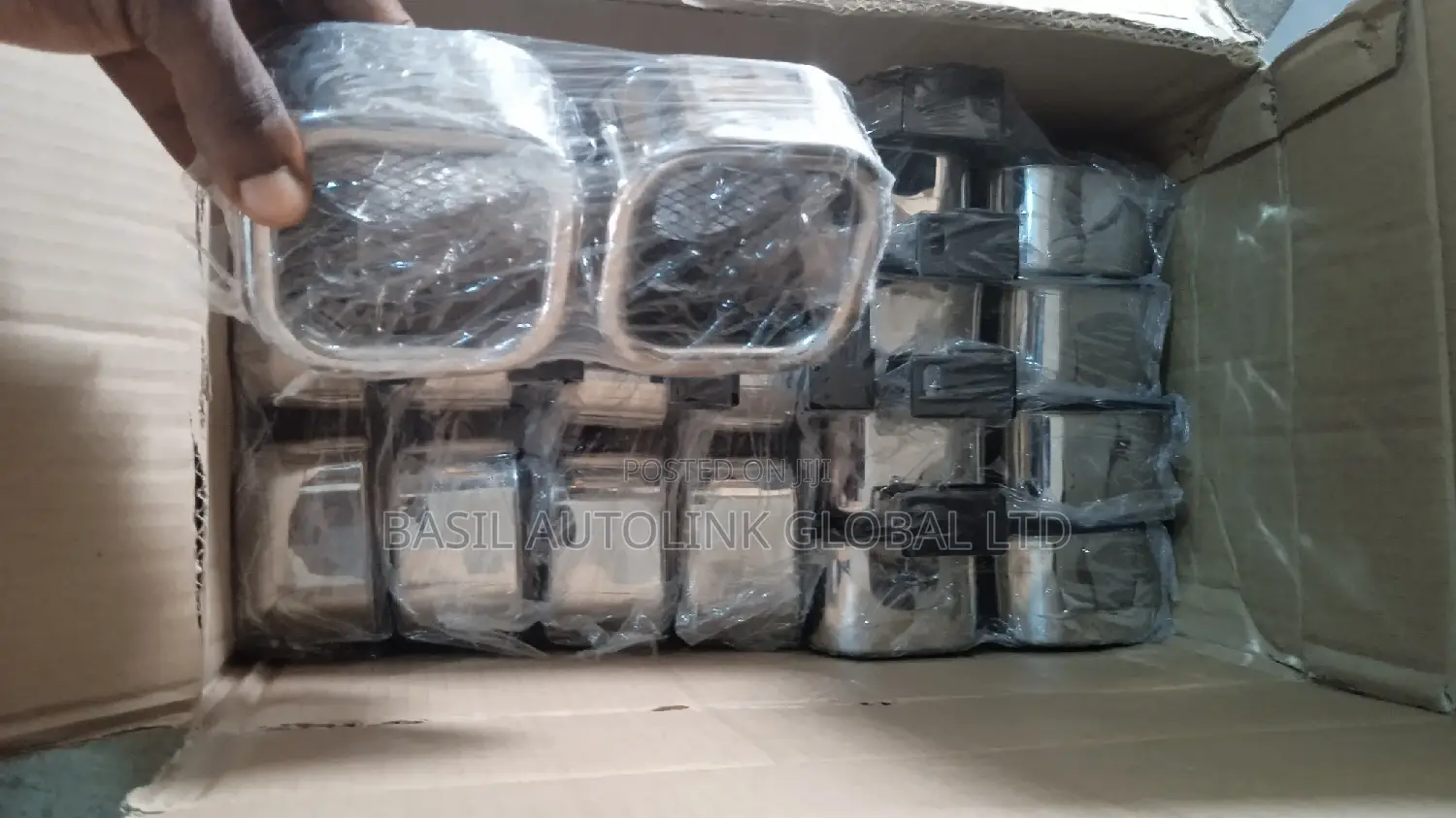 Exhaust Chrome/Silencer Prado