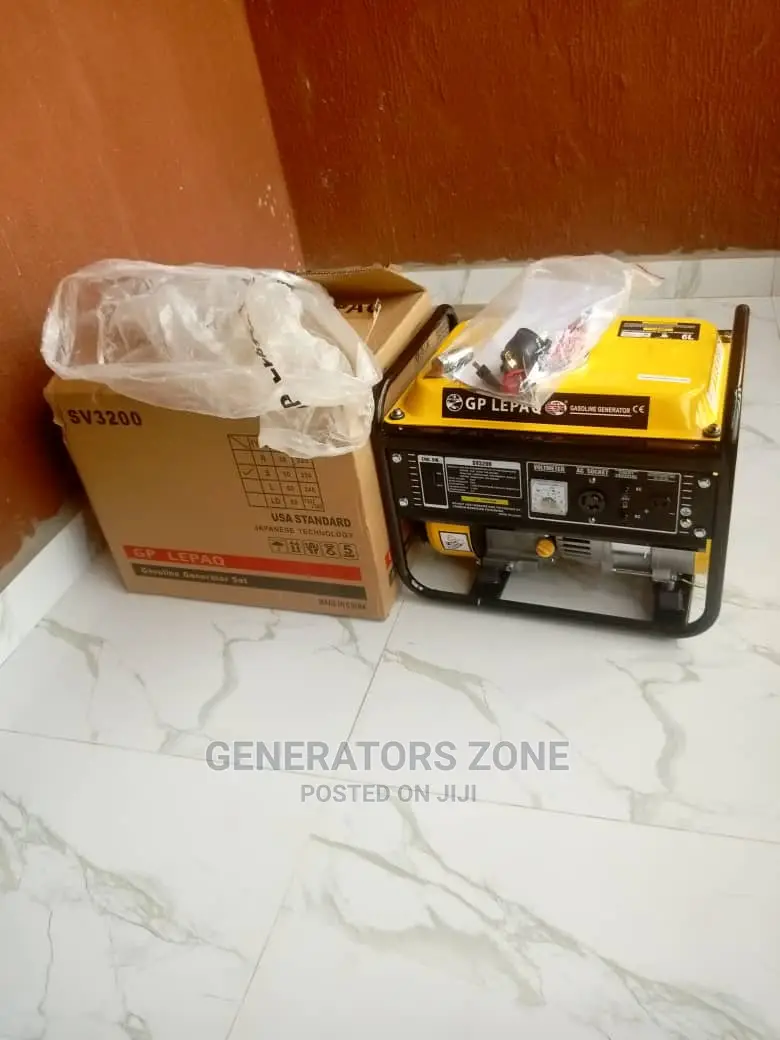 1.5kva- Elepaq Manual Generator SV3200 ( Brand New)