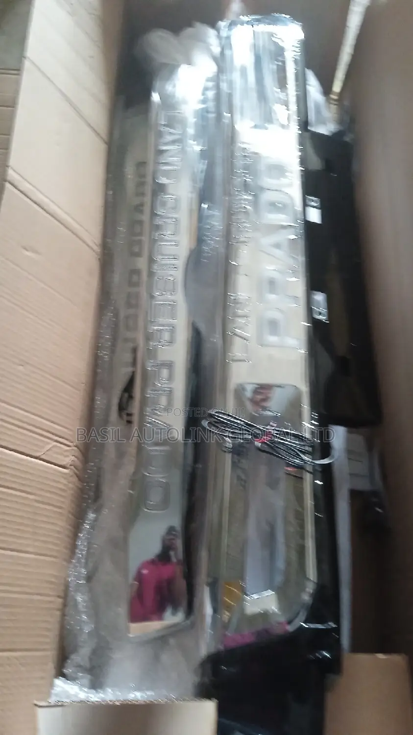 Front Fibre Padded Chrome Prado 010-2021 Model