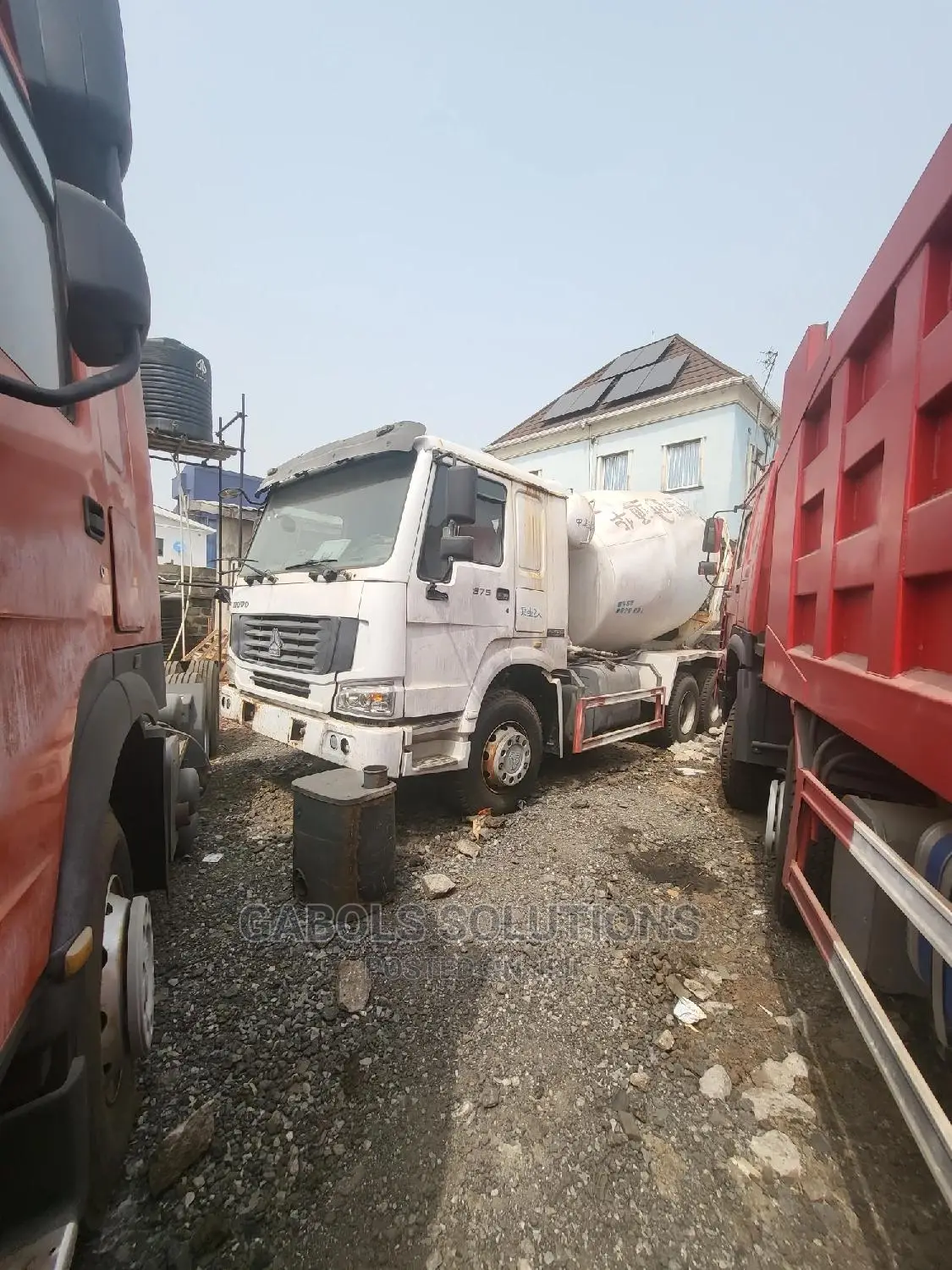 Howo Mobile Concrete Mixer Direct Tokunbo