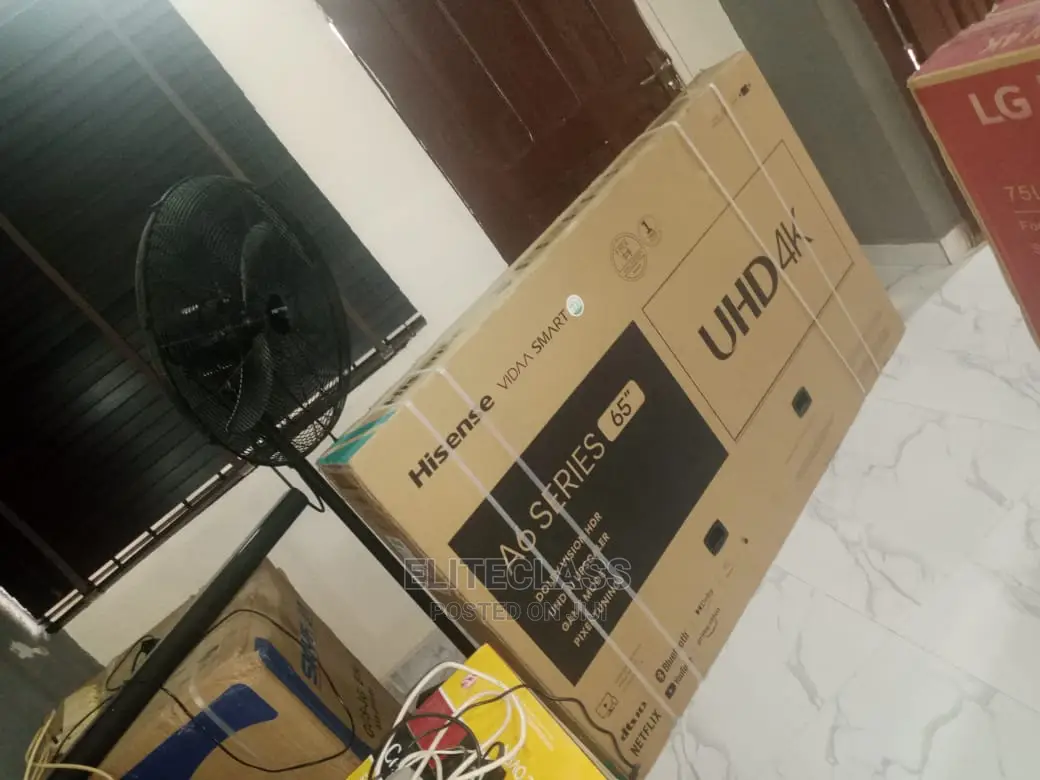 Brand New Hisense A6 Series Smart TV- UHD With YOUTUBE