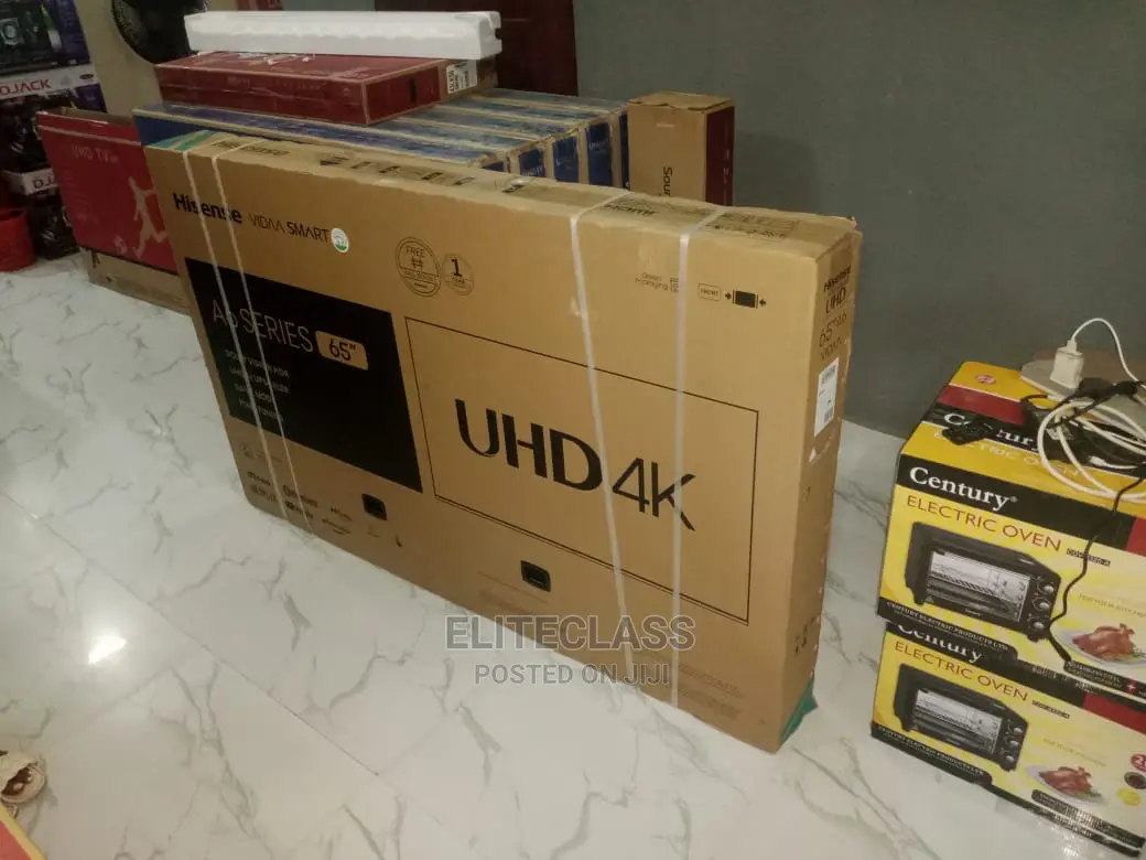 65 Inch Smart Uhd Ultra Slim LED Tv+Free Wall Bracket