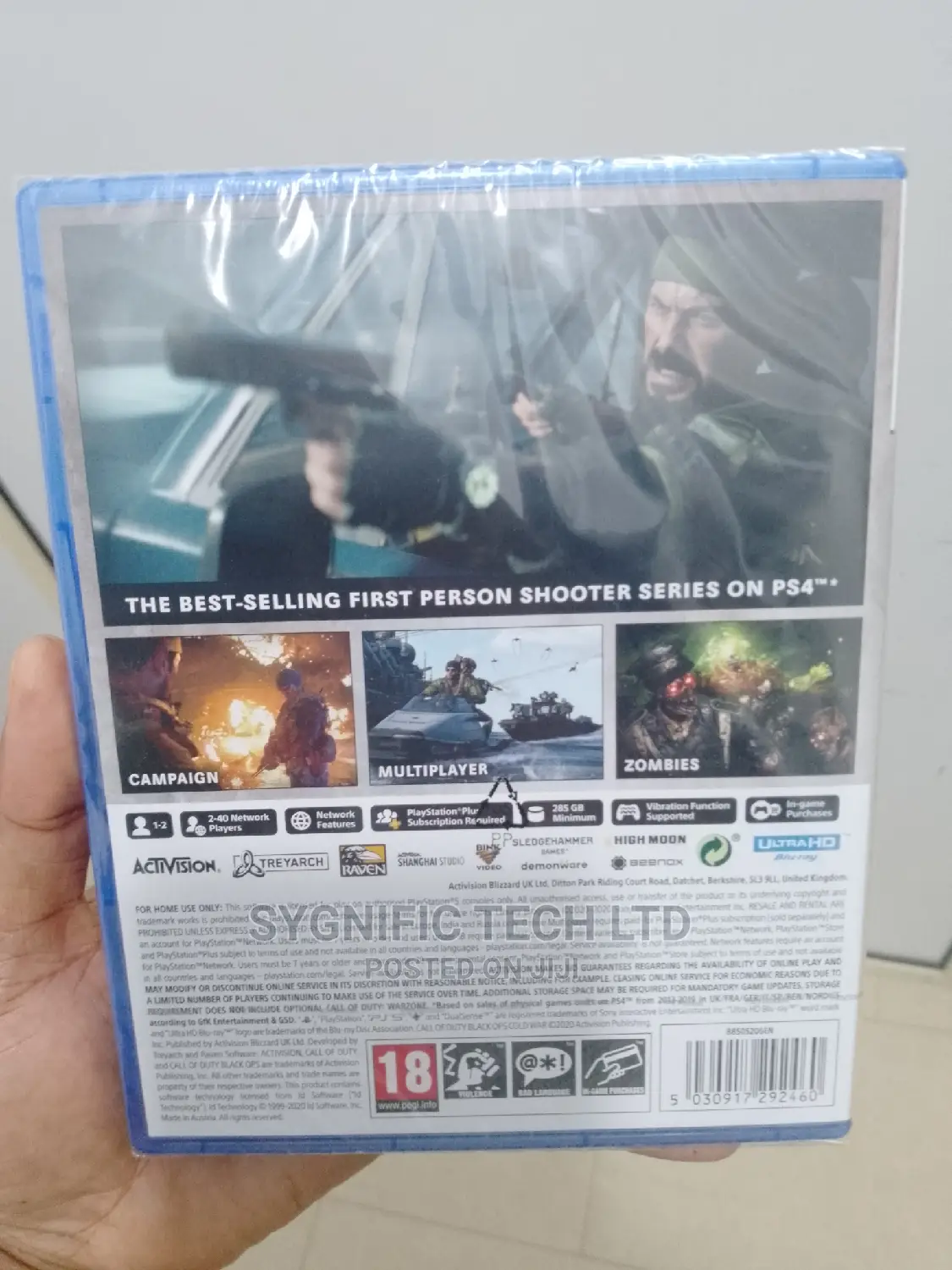 Playstation 5 Call of Duty: Black Ops Cold War