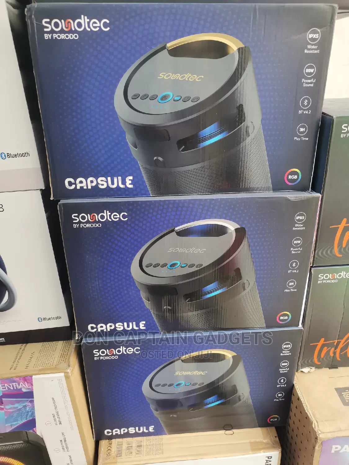 Soundtec Porodo Capsule 80w With Rgb