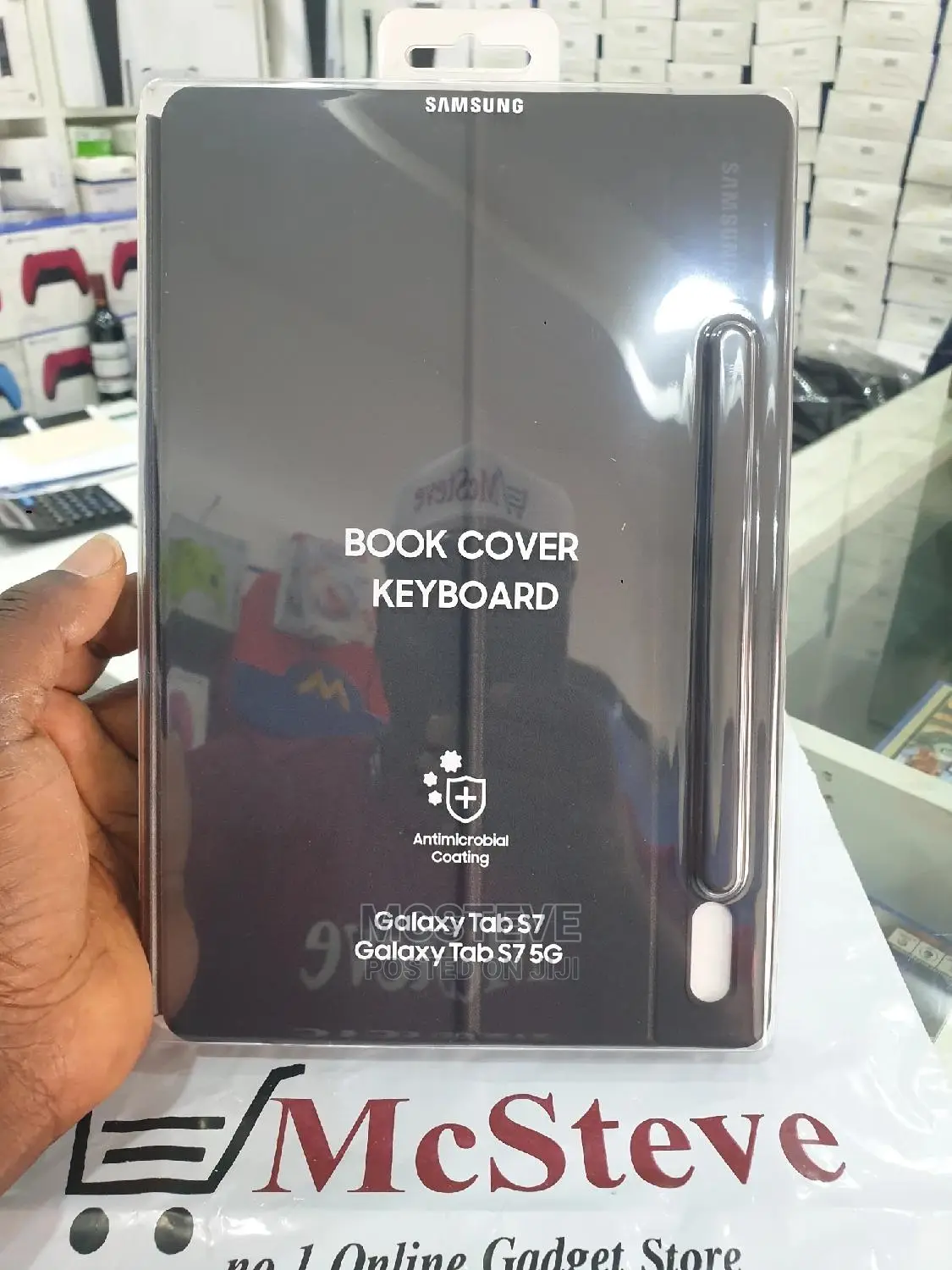 Samsung Galaxy Book Cover Keyboard for Tab S7 and S8