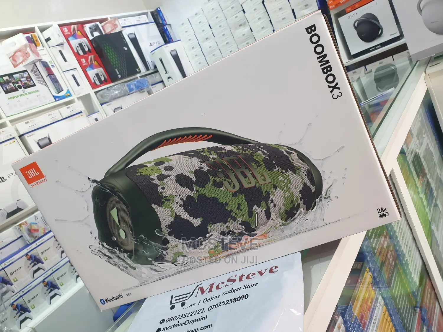 JBL Boombox 3 Wireless Bluetooth Speaker