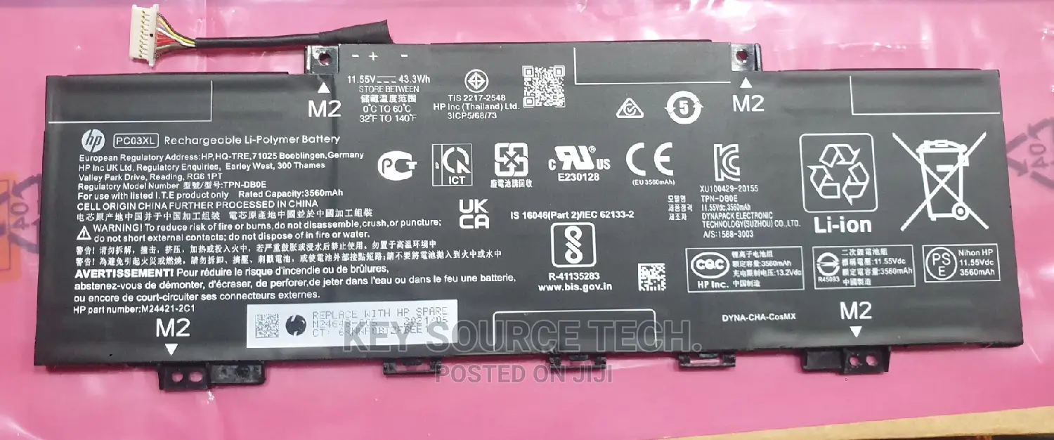 Hp Pavilion X360 14 14-Dy 14-Ba 14-Cd 14-Dw 15 15-Er Aero 13-Be Batter
