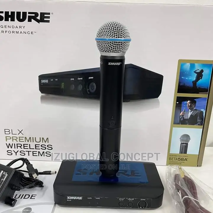 Shure Original BLX24/B58 Hand Wireless Microphone