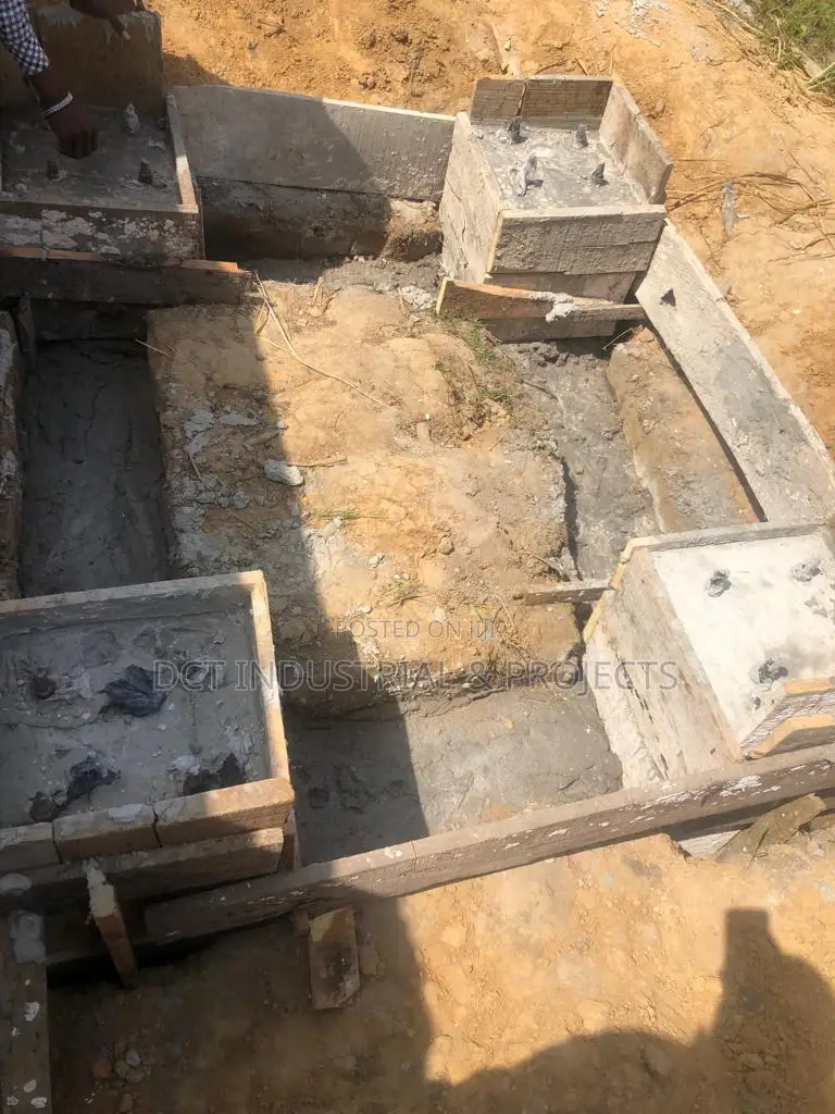 36ft Height H Beam Steel Water Tank Stand Construction