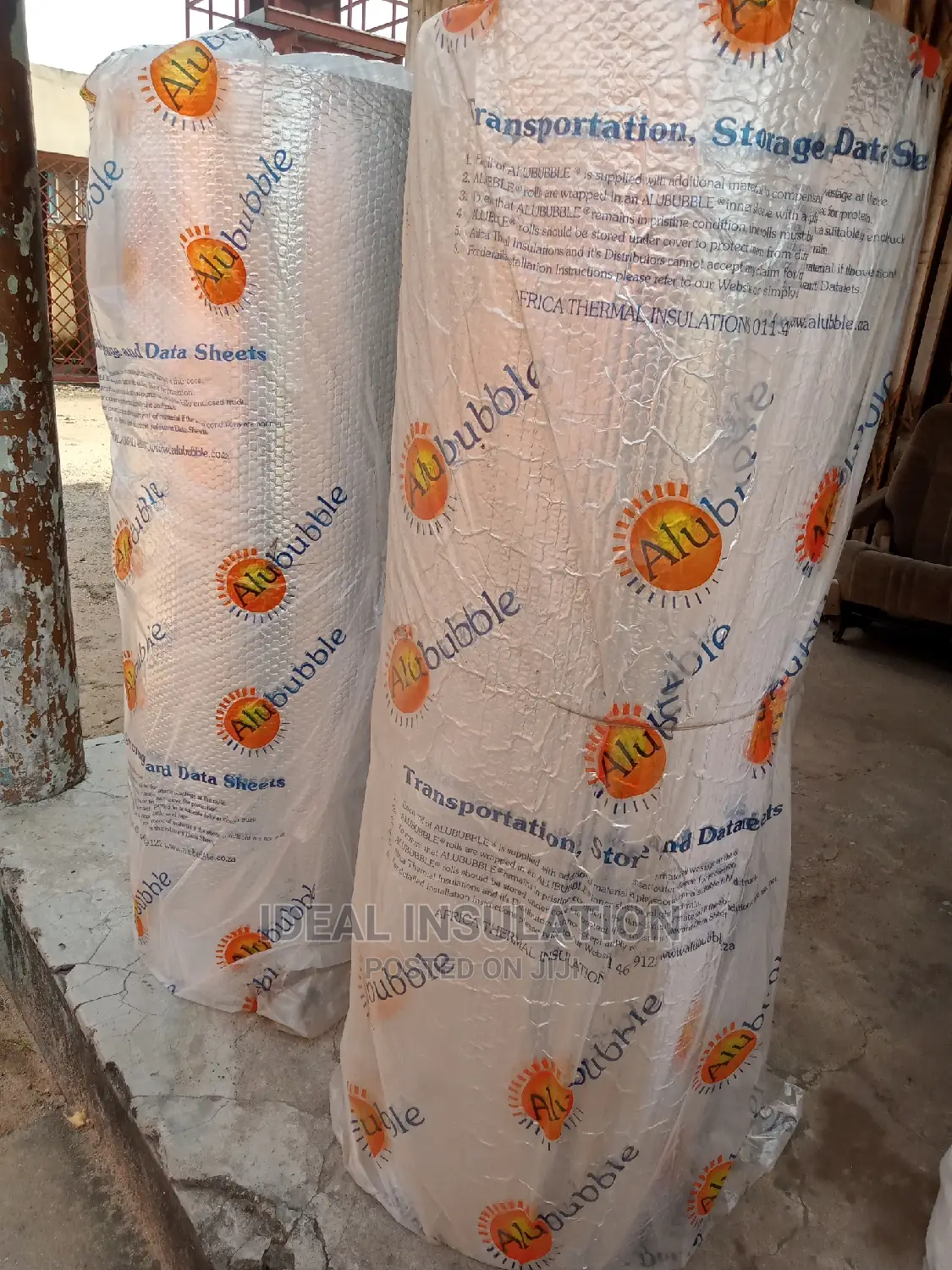 Double Sided Alububble Insulation. 1.25m X 40m