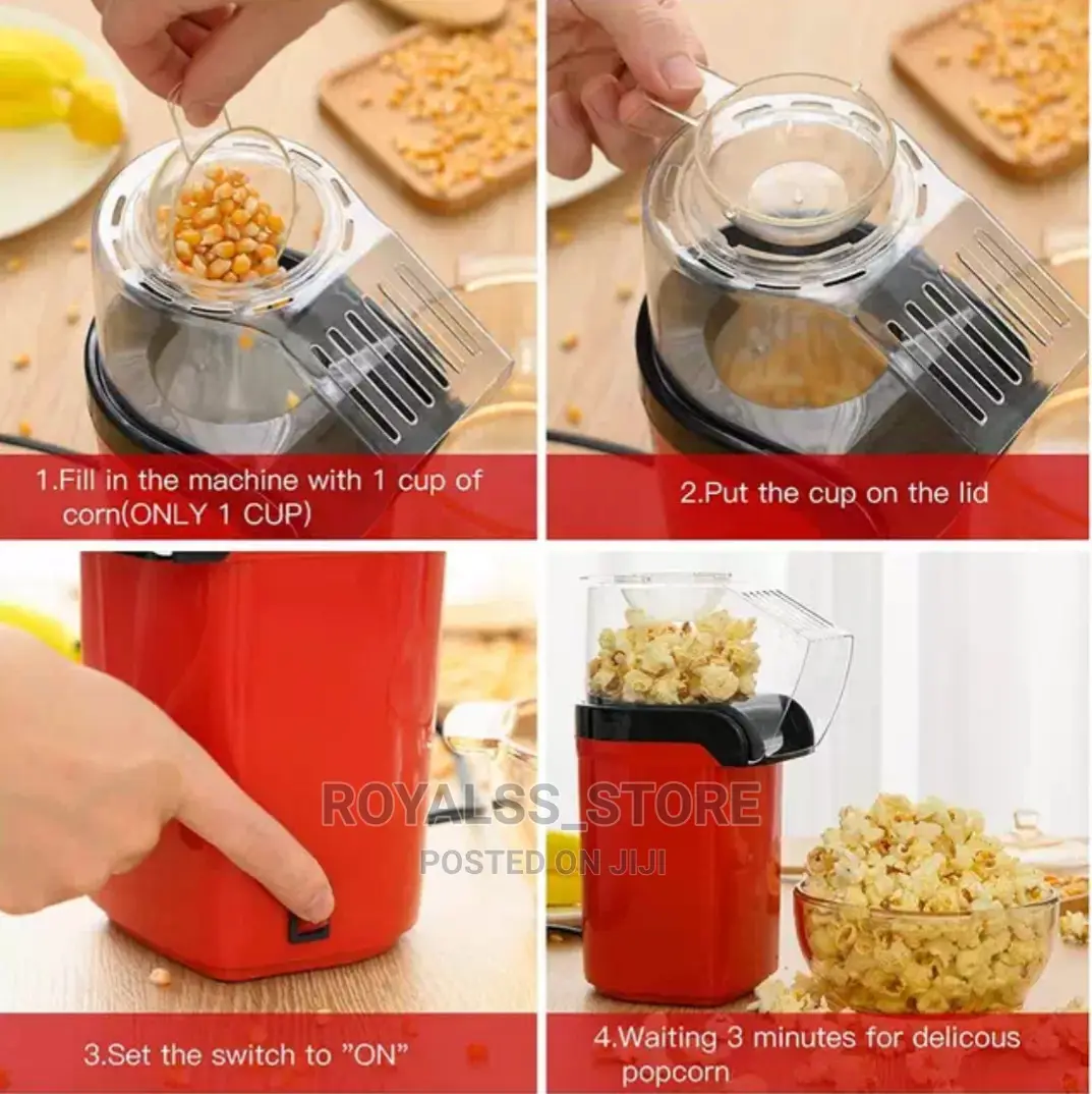 Mini Hot Air Pop Corn Machine