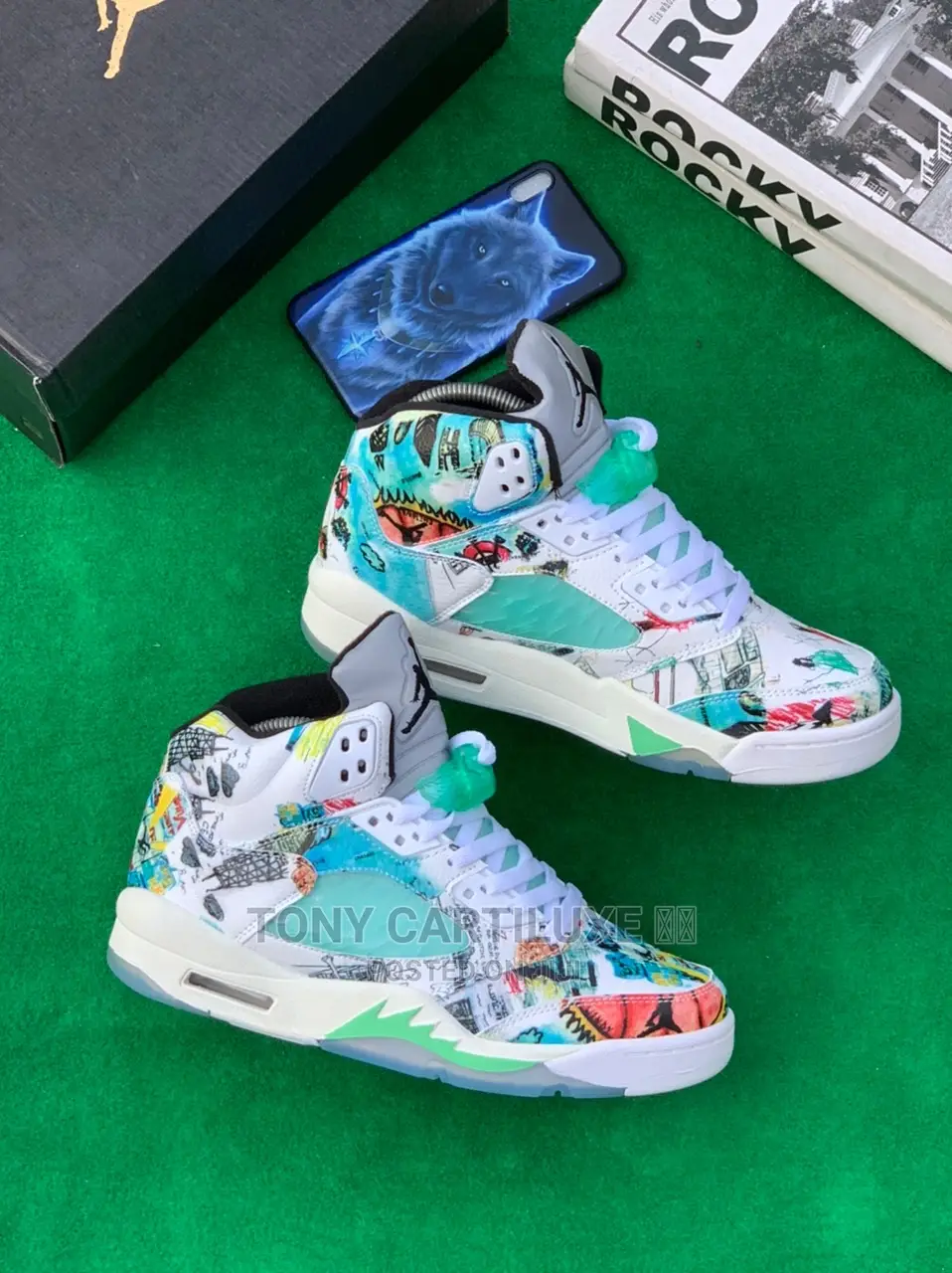 New Style Air Jordan 5 Retro "Wings" Aj5 Nike Casual Shoes