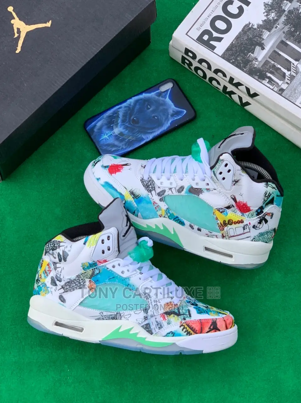 New Style Air Jordan 5 Retro "Wings" Aj5 Nike Casual Shoes