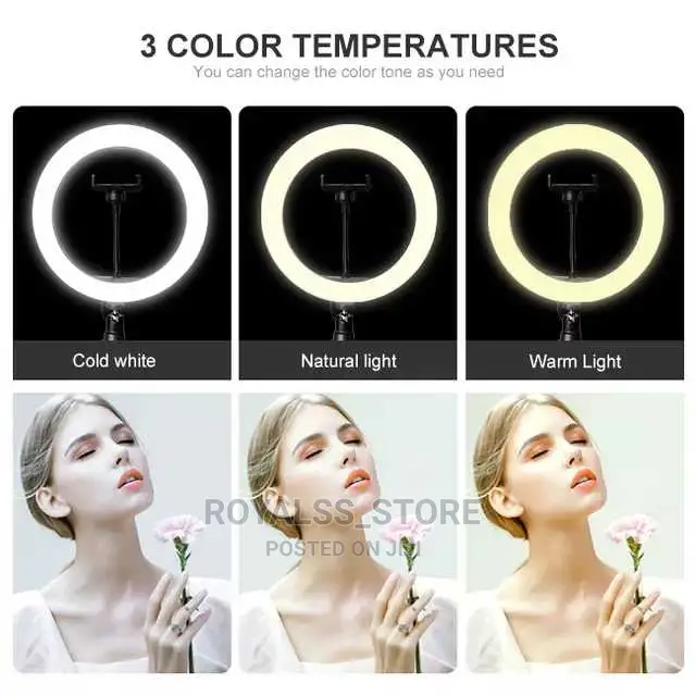 10inches Ringlight With Tripod Stand All Inches Available