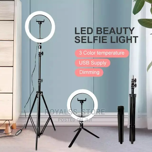 10inches Ringlight With Tripod Stand All Inches Available
