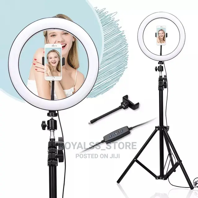 12inches Diameter Ringlight With Tripod Stand