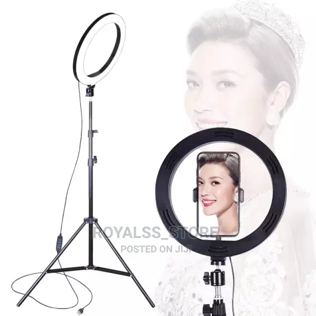 12inches Diameter Ringlight With Tripod Stand