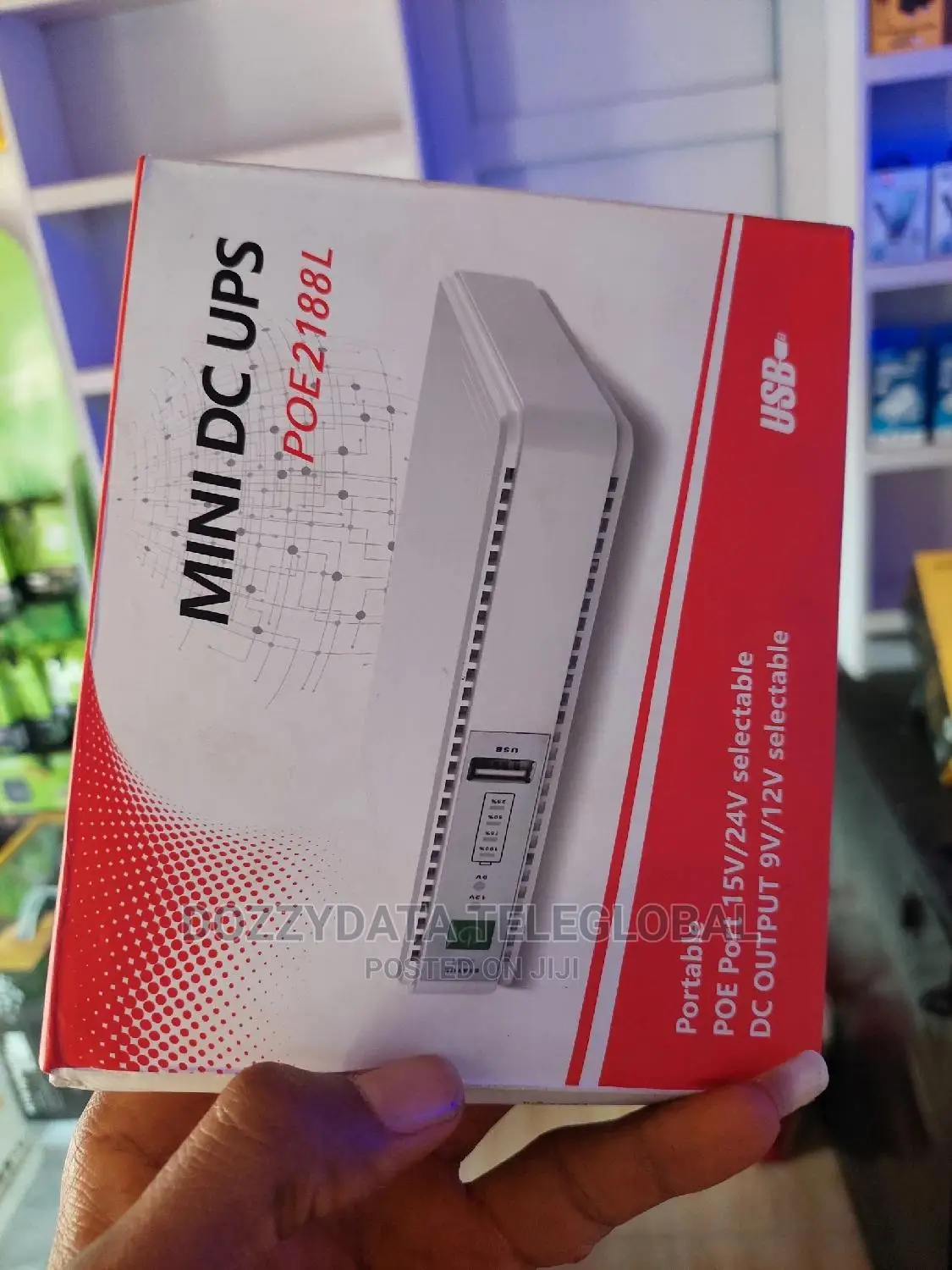 Multipurpose Powerbank/Mini-Ups, for Wifi Router and CCTV