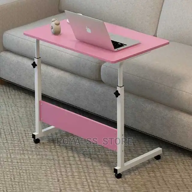 Height Adjustable Multi Function Laptop Table With Wheels