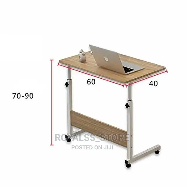 Height Adjustable Multi Function Laptop Table With Wheels