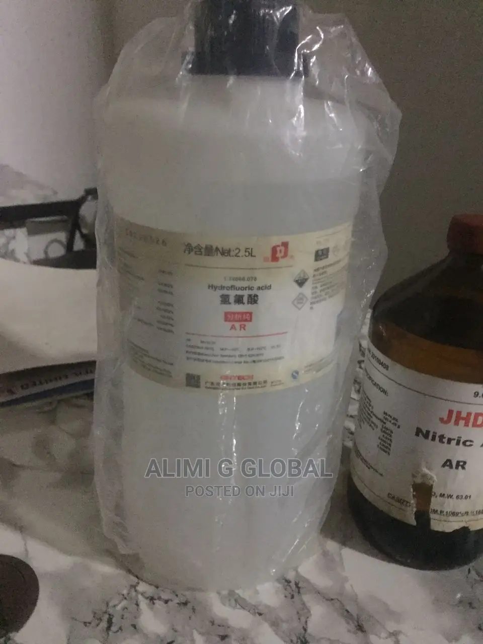 Hydrofluoric Acid 2.5ltr, 500ml