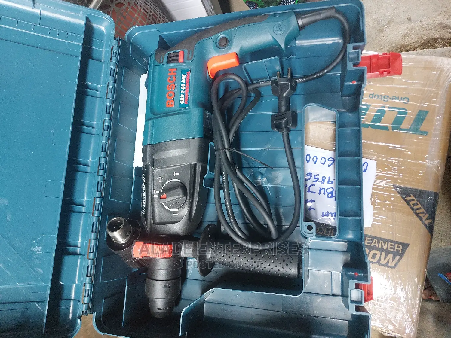 Bosch Gbh 2-26 Dfr Professional Rotary Hammer With Sds-plus