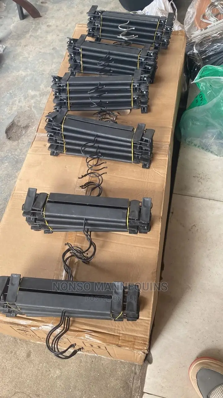 Packs of Black Clip Hangers