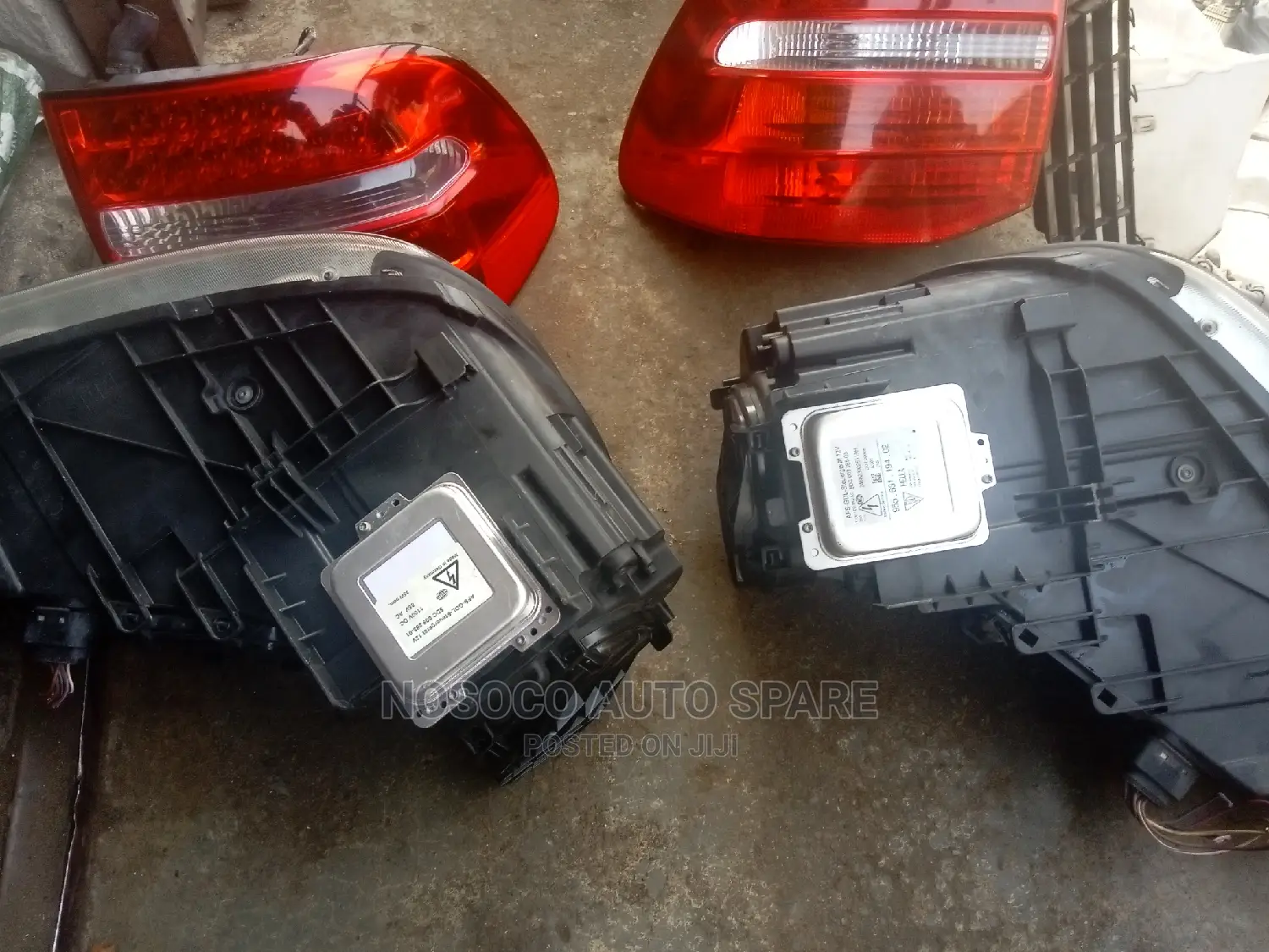 Front And Back Light Porsche Cayenne 2010
